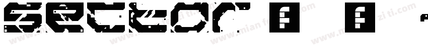 Sector 粗体字体转换